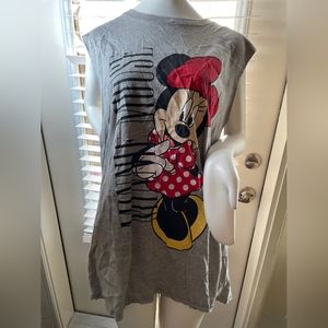 Disney Y2K Plus size Sleeveless Minnie Mouse cute Top  (3X)